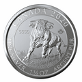 Silver Canadian Bull 1.5-oz