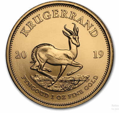 Gold South African Krugerrand 1-oz