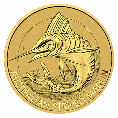 Gold Australian Striped Marlin 0.25-oz