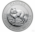Silver Canadian Arctic Fox 1.5-oz