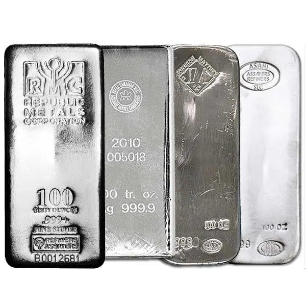 Silver Bar 100-oz