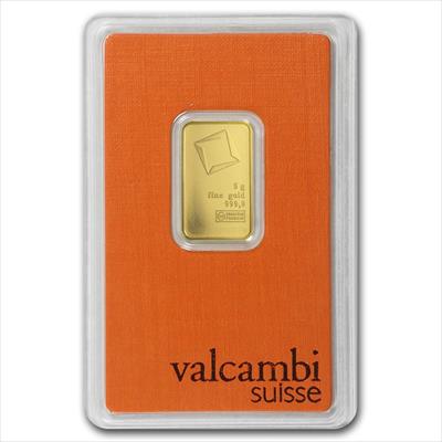 Gold Bar 5-gram Valcambi
