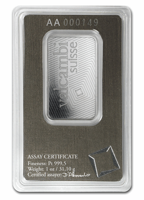 Platinum Bar 1-oz