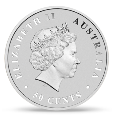 Silver Australian Salt Water Crocodile 1/2-oz