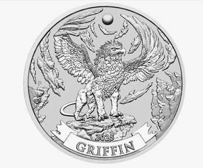 Silver Australian 2-oz Griffin