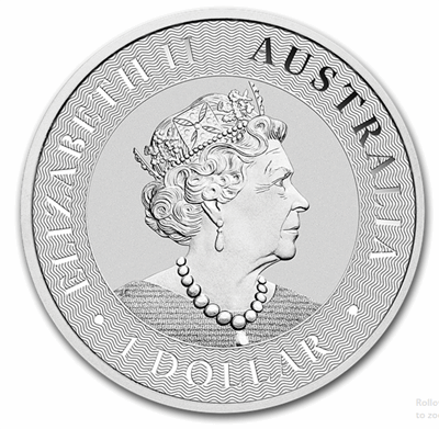 Silver Australian Kangaroo 1-oz