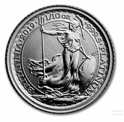 Platinum Britannia 1/10-oz