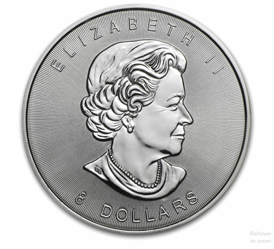 Silver Canadian Polar Bear & Cub 1.5-oz