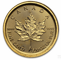 Gold Canadian Maple Leaf 1/20-oz