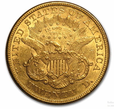 Gold $20 Liberty BU