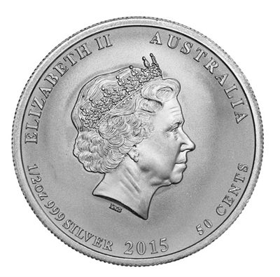 Silver Australian Battle Coral Sea 1/2-oz