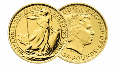 Gold Britannia 1/4-oz