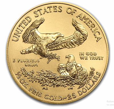 Gold American Eagle 1/2-oz
