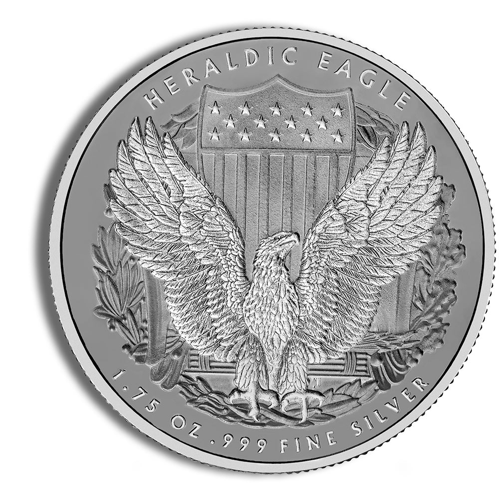 2023 1.75 oz Silver Heraldic Eagle Coin