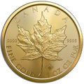 1 oz .9999 Gold Maple Leaf (Year Varies)
