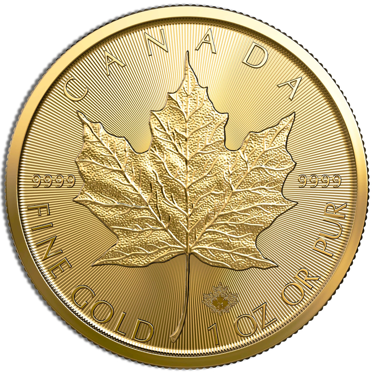 1 oz .9999 Gold Maple Leaf (Year Varies)