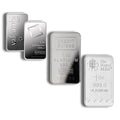 1 oz Platinum Bar - Brand Varies (Not in Card)