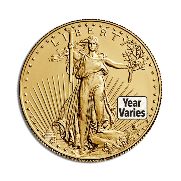 1 oz Gold Eagle - BU (Year Varies)