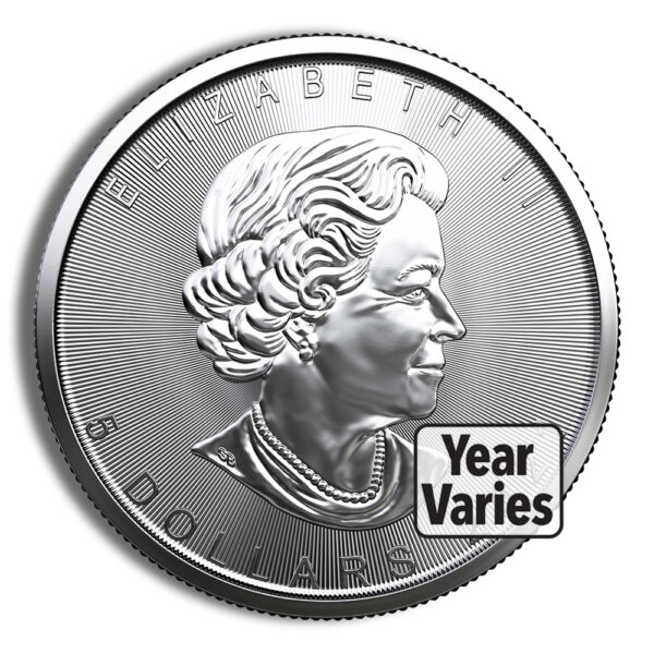 1 oz Canadian Silver Maple Leaf (Year Varies) - Image 2