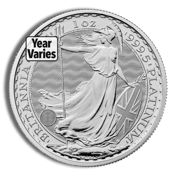 Platinum Britannia – 1 oz (Year Varies)