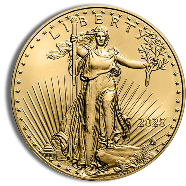 2025 1 oz Gold Eagle - BU