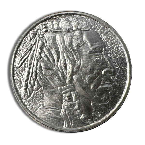 1 oz Silver Round - Buffalo Design - Image 2