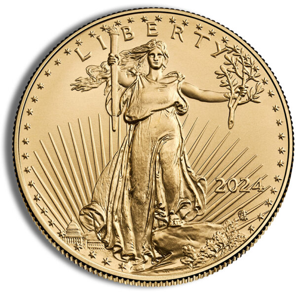 2025 1/2 oz Gold Eagle - BU