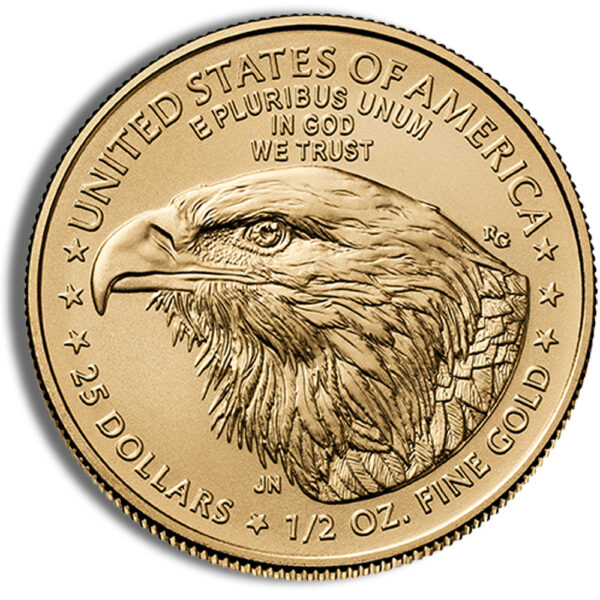 2025 1/2 oz Gold Eagle - BU - Image 2