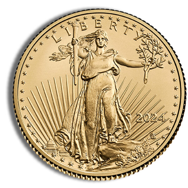 2025 1/4 oz Gold Eagle - BU