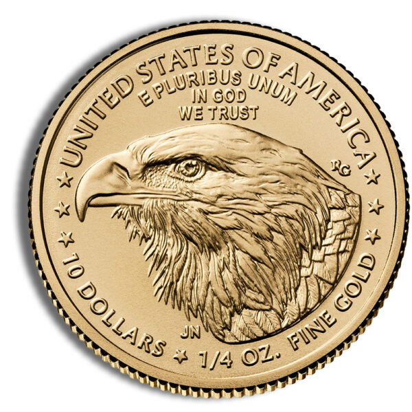 2025 1/4 oz Gold Eagle - BU - Image 2