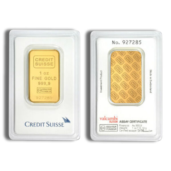 1 oz Gold Bar