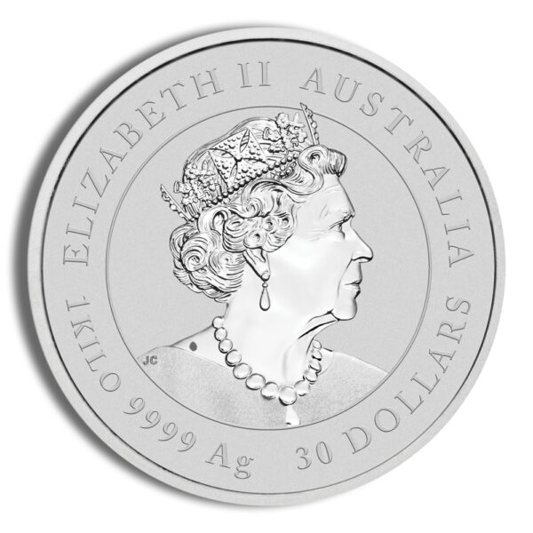 2020 Kilo Australia Silver Lunar Mouse BU - Series III - Image 2