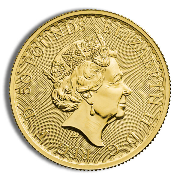 1/2 oz Gold Britannia (Year Varies) - Image 2