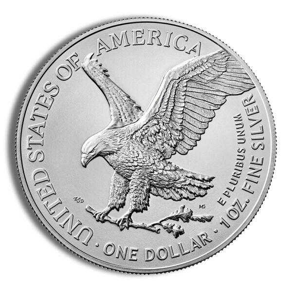 1 oz Silver American Eagle - BU (Year Varies) - Image 2