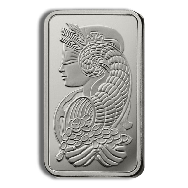 1 oz Platinum Bar - PAMP Fortuna (Carded) - Image 3