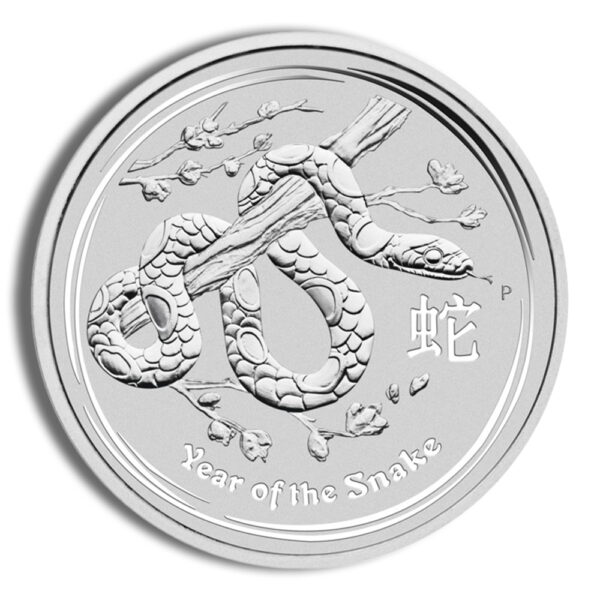 2013 Kilo Australia Silver Lunar Snake BU - Series II